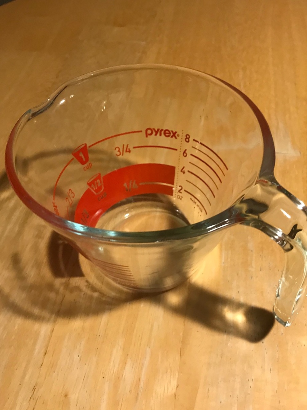 Vintage Pyrex measuring cup